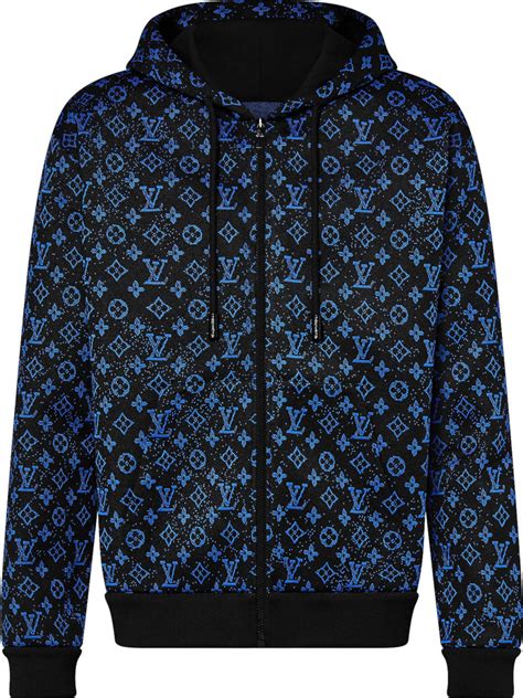 lv hoodie pocket etsy|Embroidered Jersey Zip.